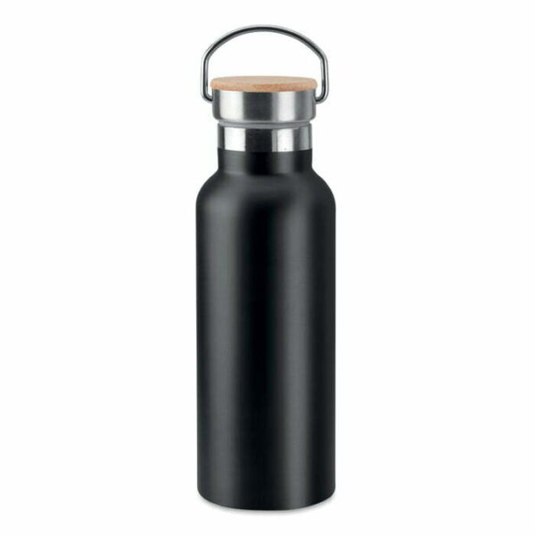 Flask with logo
